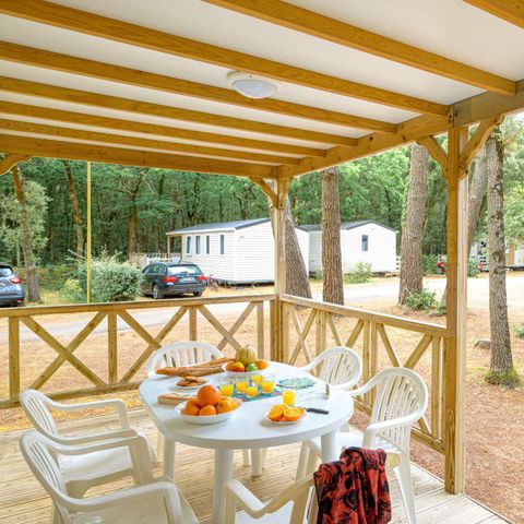 Chalet 7 personen - 3ch - Ohne - TV - -überdachte Terrasse- 32m² - STANDARD