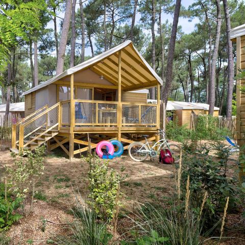 Lodge 5 personen - Cosyflower 2 Zi -TV-Plancha-überdachte Terrasse-28m² | CONFORT
