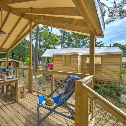 LODGE 5 Personen - Cosyflower 2 Zi -TV-Plancha-überdachte Terrasse-28m² | CONFORT