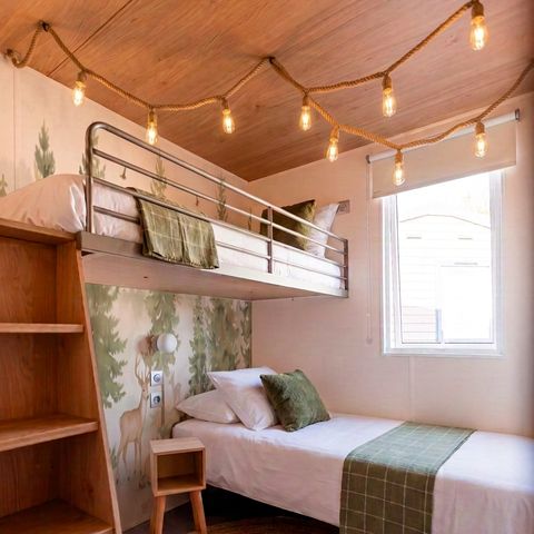 Mobilheim 6 personen - Lagoon - 3 Schlafzimmer - 2 Badezimmer - PREMIUM+ – 40 m² – Minipool – Klimaanlage – Terrasse 70 m² – - TV – Geschirrspüler – Plancha – Reisepaket