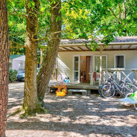 Chalet 4 personen - 2ch - Ohne - TV - Überdachte Terrasse-24m² - STANDARD