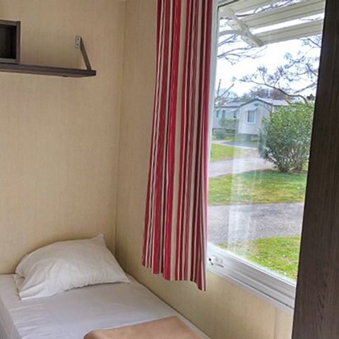 Mobilheim 6 personen - Classic XL | 3 Zi. | 6 Pers. | Erhöhte Terrasse | Klima.