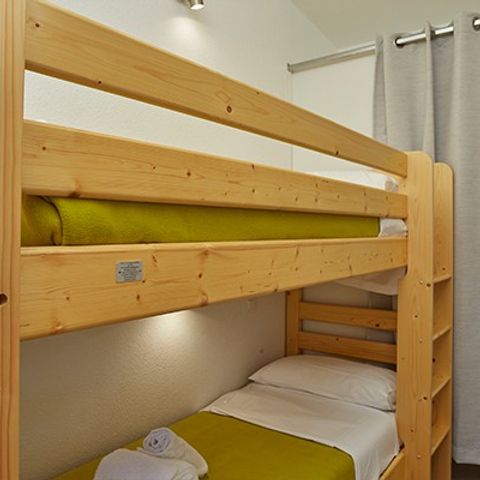 Chalet 6 personen - Chalet | Comfort | 3 Zi. | 6 Pers. | Einfache Terrasse | 2 Bäder | Klimaanlage