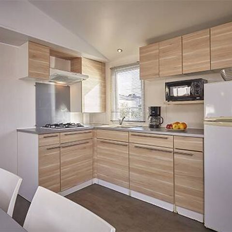 Mobilheim 6 personen - Mobilheim | Classic | 3 Schlafz. | 6 Pers. | Erhöhte Terrasse | Klima.