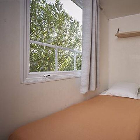 Mobilheim 6 personen - Mobilheim | Premium | 3 Schlafz. | 6 Pers. | Erhöhte Terrasse | Klimaanlage | TV