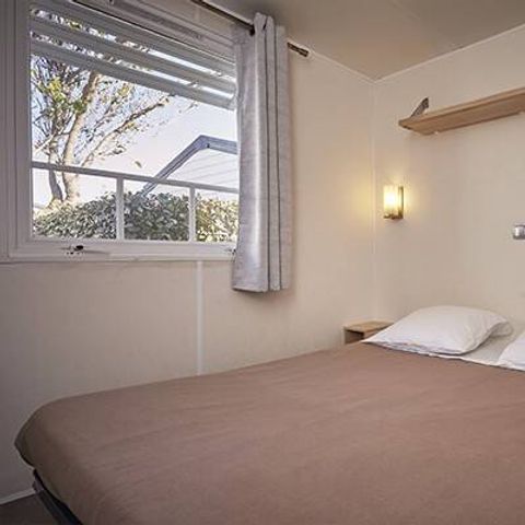 Mobilheim 6 personen - Mobilheim | Premium | 3 Schlafz. | 6 Pers. | Erhöhte Terrasse | Klimaanlage | TV