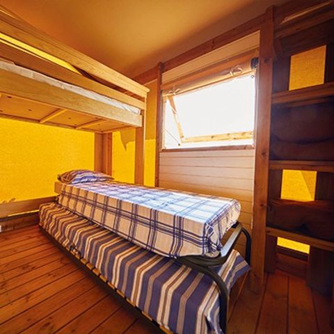 Safarizelt 5 personen - Lodge-Zelt | 2 Schlafz. | 4/5 Pers. | Ohne Sanitäranlagen