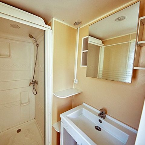Mobilheim 6 personen - Classic | 3 Schlafz. | 6 Pers. | Erhöhte Terrasse