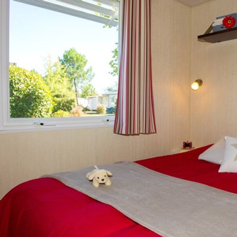 Mobilheim 6 personen - Classic | 3 Schlafz. | 6 Pers. | Erhöhte Terrasse