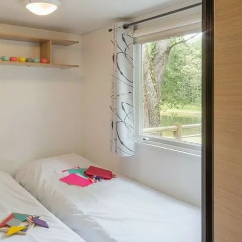Mobilheim 6 personen - Premium 3 Schlafzimmer 2 Bäder Lounge