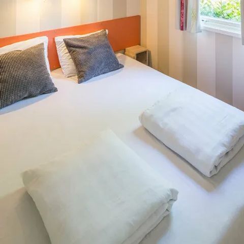 Mobilheim 6 personen - Premium 3 Schlafzimmer 2 Bäder Lounge