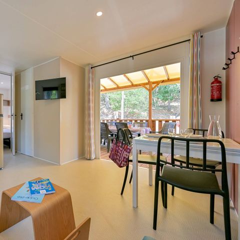 Mobilheim 4 personen - Mobilheim | Comfort | 2 Zi. | 4 Pers. | Erhöhte Terrasse | Klim.