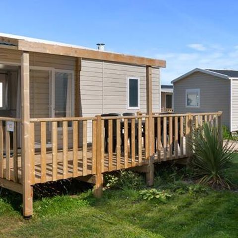 Mobilheim 4 personen - Mobilheim | Comfort | 2 Zi. | 4 Pers. | Erhöhte Terrasse | Klim.