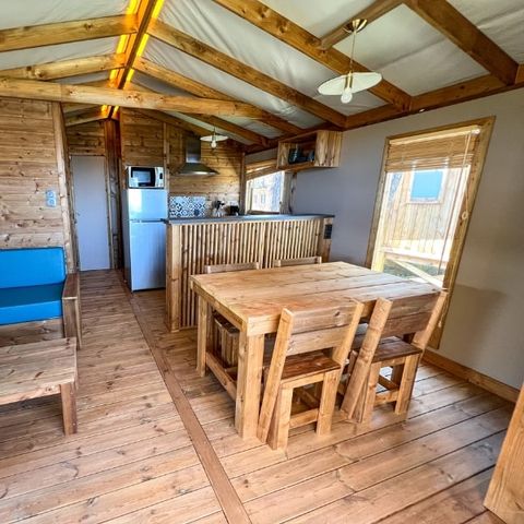 Bungalowzelt 4 Personen - Cottage Panoramik - 2 Zimmer
