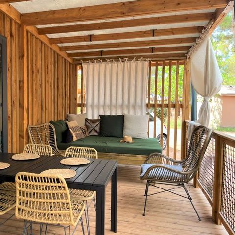 Mobilheim 6 Personen - Cottage Cosy - 3CH 2SDB