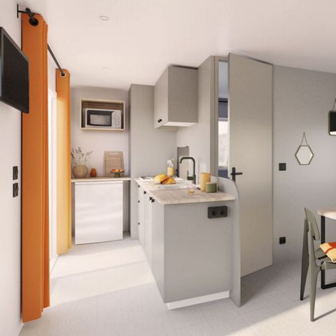 Mobilheim 4 personen - Cottage Oasis 2Zi Fr/Fr