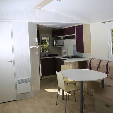 Mobilheim 6 personen - Classik 3 Zimmer - Viertel nur für junge Leute (-25 Jahre)