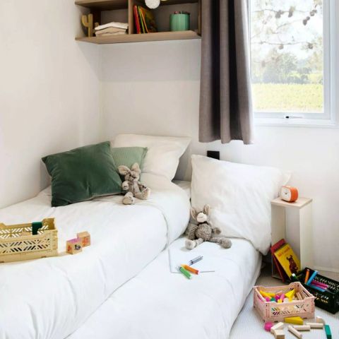 Mobilheim 6 Personen - Cottage Privilège 4 Zimmer 6 Personen Klimatisiert + TV