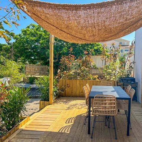 Mobilheim 6 Personen - Cottage Cocoon 3Ch 6pers 2sdb