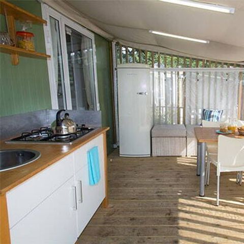 Safarizelt 5 Personen - Lodge Zelt | 2 Schlafz. | 4/5 Pers. | Klimaanlage