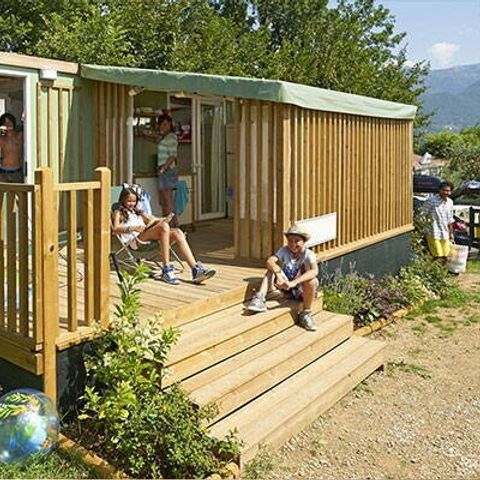Safarizelt 5 Personen - Lodge Zelt | 2 Schlafz. | 4/5 Pers. | Klimaanlage