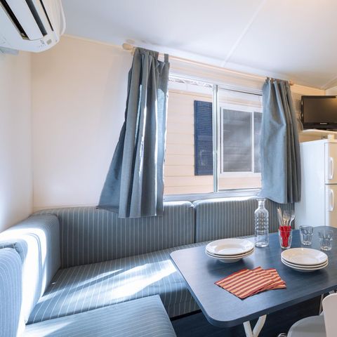 Mobilheim 6 Personen - BLU ROMANTIC (4 Erwachsene + 2 Kinder)