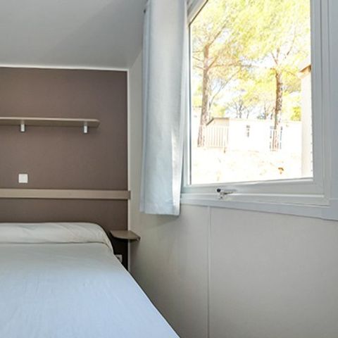 Mobilheim 6 Personen - Comfort XL | 2 Zi. | 4/6 Pers. | Erhöhte Terrasse