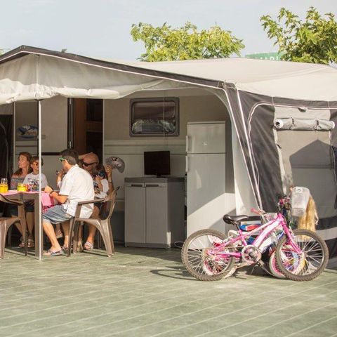 Stellplatz - Komfort (90 - 95 m²)