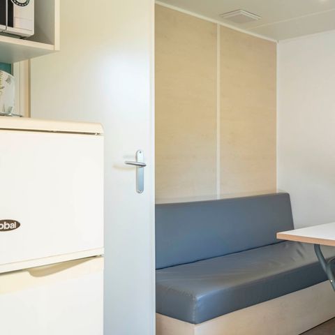 Mobilheim 2 Personen - Mobilheim Doppelhaushälfte Standard 1 Zimmer 2 Personen