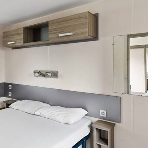 Mobilheim 4 Personen - Mobilheim PMR | Comfort | 2 Zi. | 4 Pers. | Erhöhte Terrasse | Klim.
