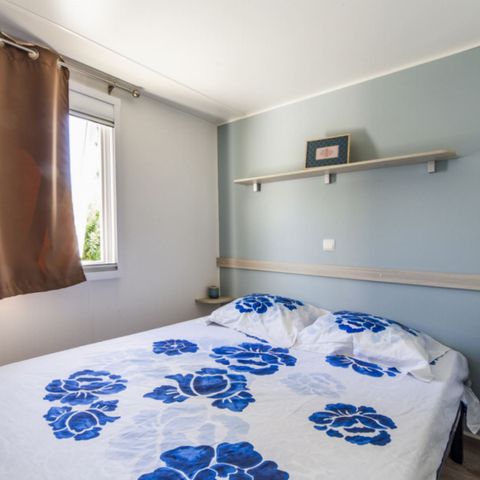 Mobilheim 7 personen - CONFORT - 3 Schlafzimmer mit Klimaanlage +TV