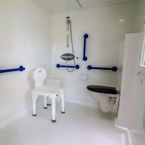 Mobilheim 6 Personen - CONFORT geeignet für Personen mit eingeschränkter Mobilität - 2 Zimmer mit Klimaanlage + TV