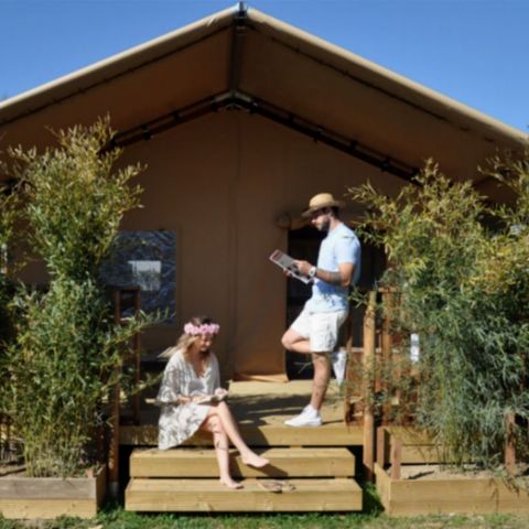 Safarizelt 4 personen - SAFARI - 2 Schlafzimmer