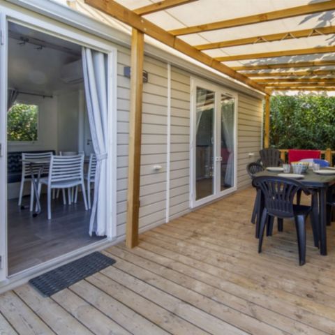 Mobilheim 4 personen - CLASSIQUE - 2 Schlafzimmer mit Klimaanlage
