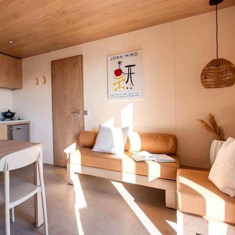 Mobilheim 5 personen - PREMIUM - 2 Schlafzimmer mit Klimaanlage +TV+ Gas Plancha + 2 Badezimmer - 2025