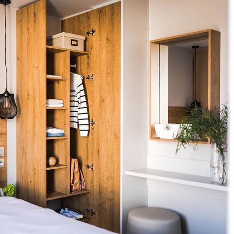 Mobilheim 5 personen - PREMIUM - 2 Schlafzimmer mit Klimaanlage +TV+ Gas Plancha + 2 Badezimmer - 2025