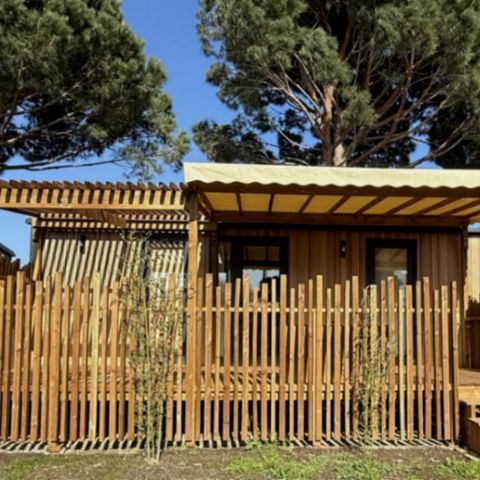 Mobilheim 5 personen - PREMIUM - 2 Schlafzimmer mit Klimaanlage +TV+ Gas Plancha + 2 Badezimmer - 2025