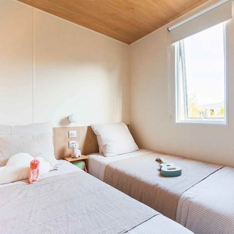 Mobilheim 7 personen - PREMIUM - 3 Schlafzimmer mit Klimaanlage +TV+ Gas Plancha + 2 Badezimmer - 2025