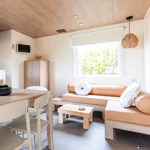 Mobilheim 7 personen - PREMIUM - 3 Schlafzimmer mit Klimaanlage +TV+ Gas Plancha + 2 Badezimmer - 2025
