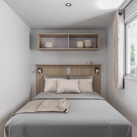 Mobilheim 5 personen - CONFORT - 2 Schlafzimmer mit Klimaanlage + TV - 2025
