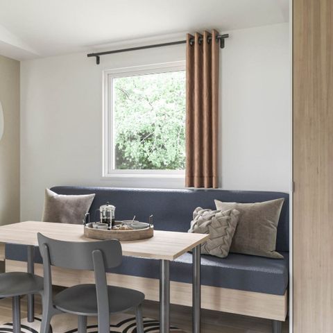 Mobilheim 7 personen - CONFORT - 3 Schlafzimmer mit Klimaanlage +TV - 2026