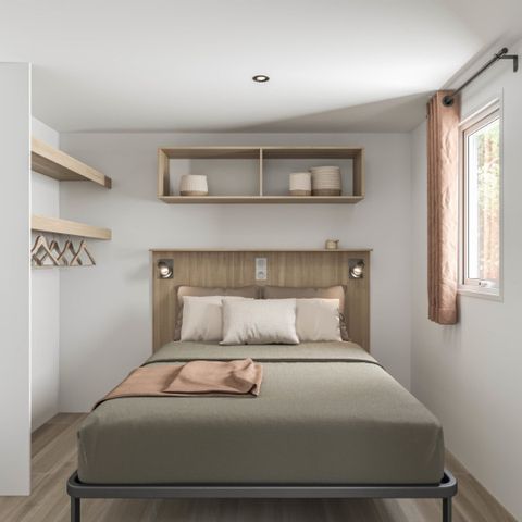 Mobilheim 8 personen - PREMIUM - 3 Schlafzimmer mit Klimaanlage +TV+ Gas Plancha + 2 Bäder - 2026