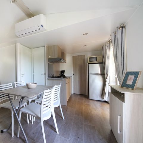 Mobilheim 4 personen - CLASSIQUE - 2 Schlafzimmer mit Klimaanlage