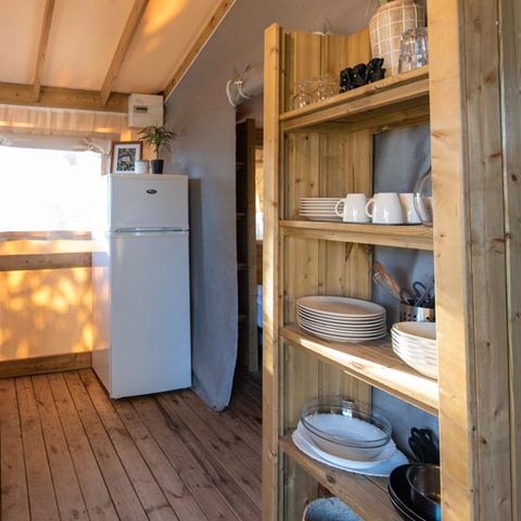 Safarizelt 5 Personen - Lodge Kamari CLASSIC Klimatisiert