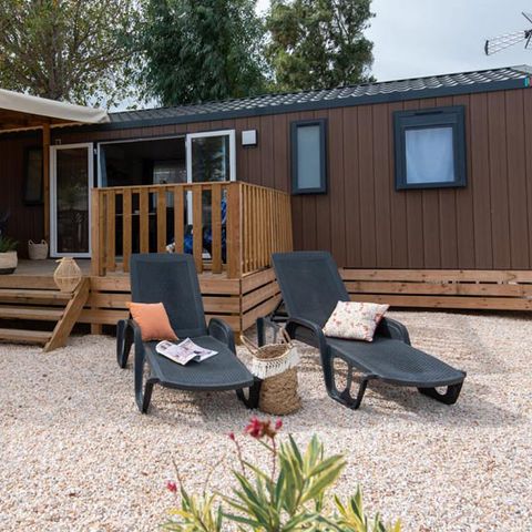 Mobilheim 8 Personen - 8p - Cottage Tribu CONFORT klimatisiert