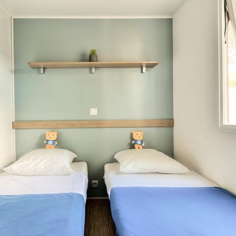 Mobilheim 10 Personen - Mobil Home Family 5 Zimmer 8 Erwachsene + 2 Kinder bis 12 Jahre Klimatisiert + TV