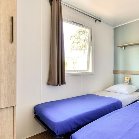 Mobilheim 6 personen - Pyrenäen 3 Zimmer 4/6 Personen Klimatisiert + TV