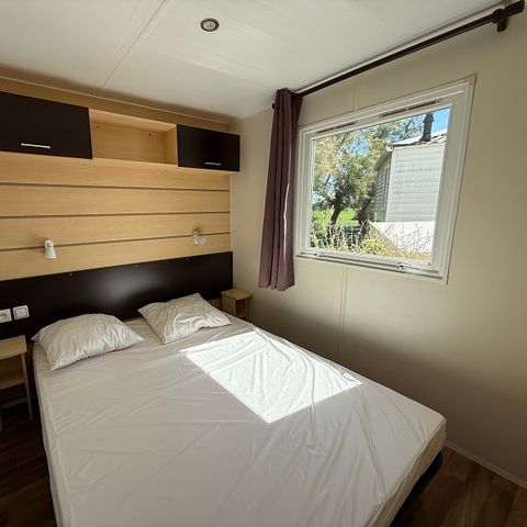 Mobilheim 6 personen - Confort Mistral 6 Personen - 3 Schlafzimmer, klimatisiert