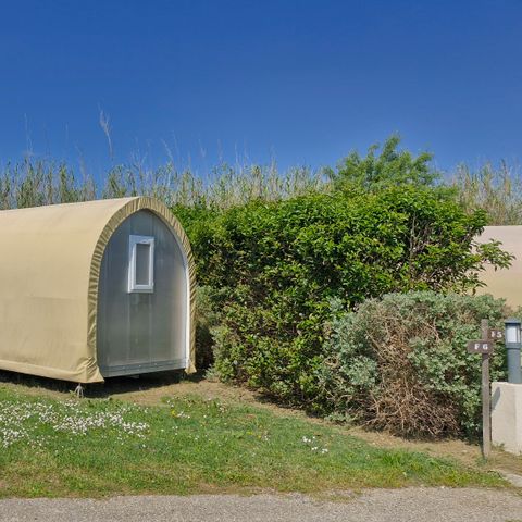 Bungalowzelt 2 Personen - COCO SWEET 2 Personen - 1 Schlafzimmer, ohne Sanitäranlagen, nicht klimatisiert