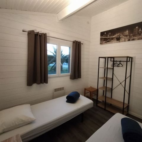 Chalet 8 Personen - Große Pampa-Hütte 6/8 Personen - 3 Schlafzimmer, klimatisiert, Geschirrspüler, Fernseher